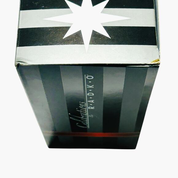 Christopher Radko 2016 Celebrations Sleigh Gifts Glass Christmas Ornament w Box - Picture 13 of 13